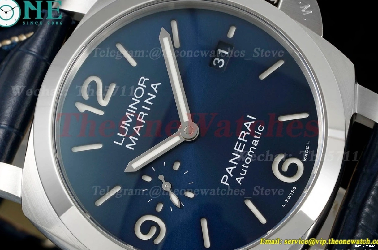 LE A9010 Dial PAM1313 44mm TTF Luminor SS Blue 0120